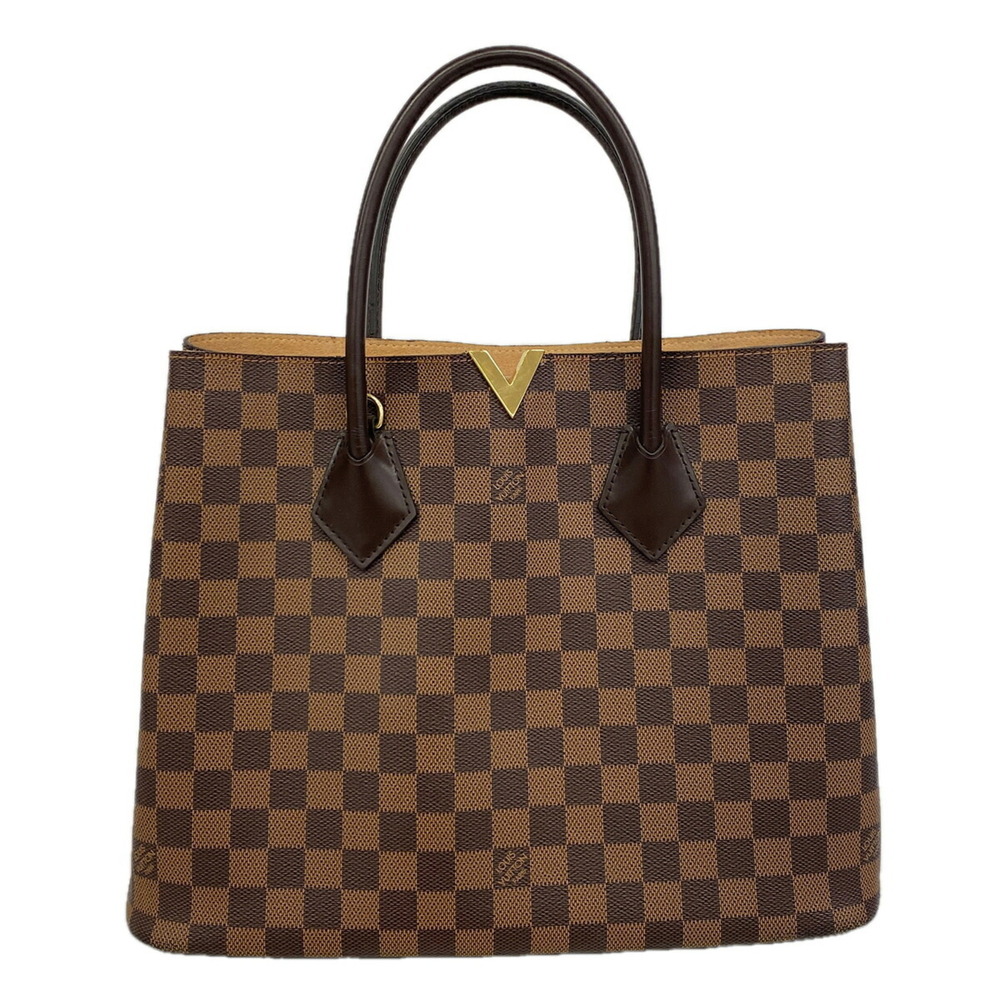 Louis Vuitton Damier Kensington Tote Bag N41435 Ebene (Women's)